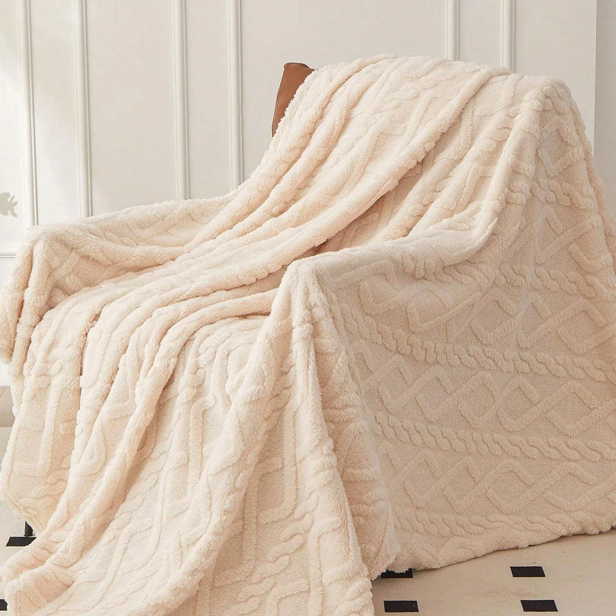 Ivory Cloud Blanket