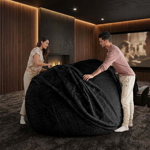 Black Bean Bag Cover